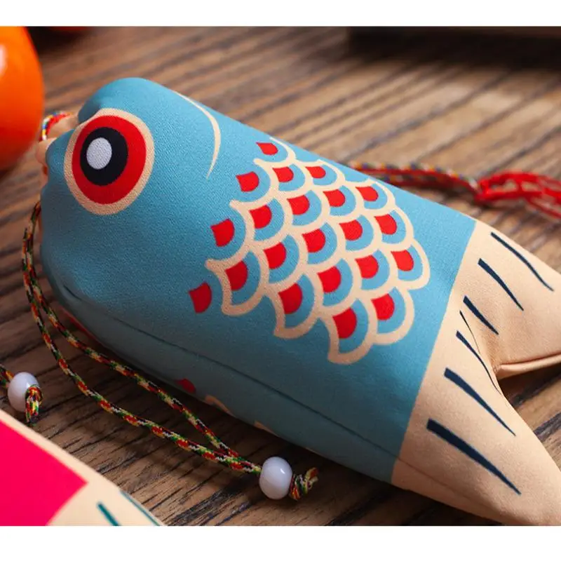 Koi Carp Blessing Bag Pendant Hanfu Decoration Graduation Gift Lucky Pouch Sachet Jewelry Bags Koi Carp Blessing Bag Coin Purse
