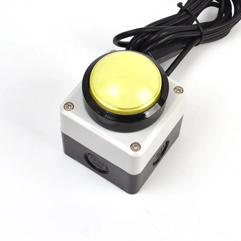62mm Wireless Custom Button USB Remote Buzzer Computer Macro Shortcut Programming Key for Keyboard Mouse