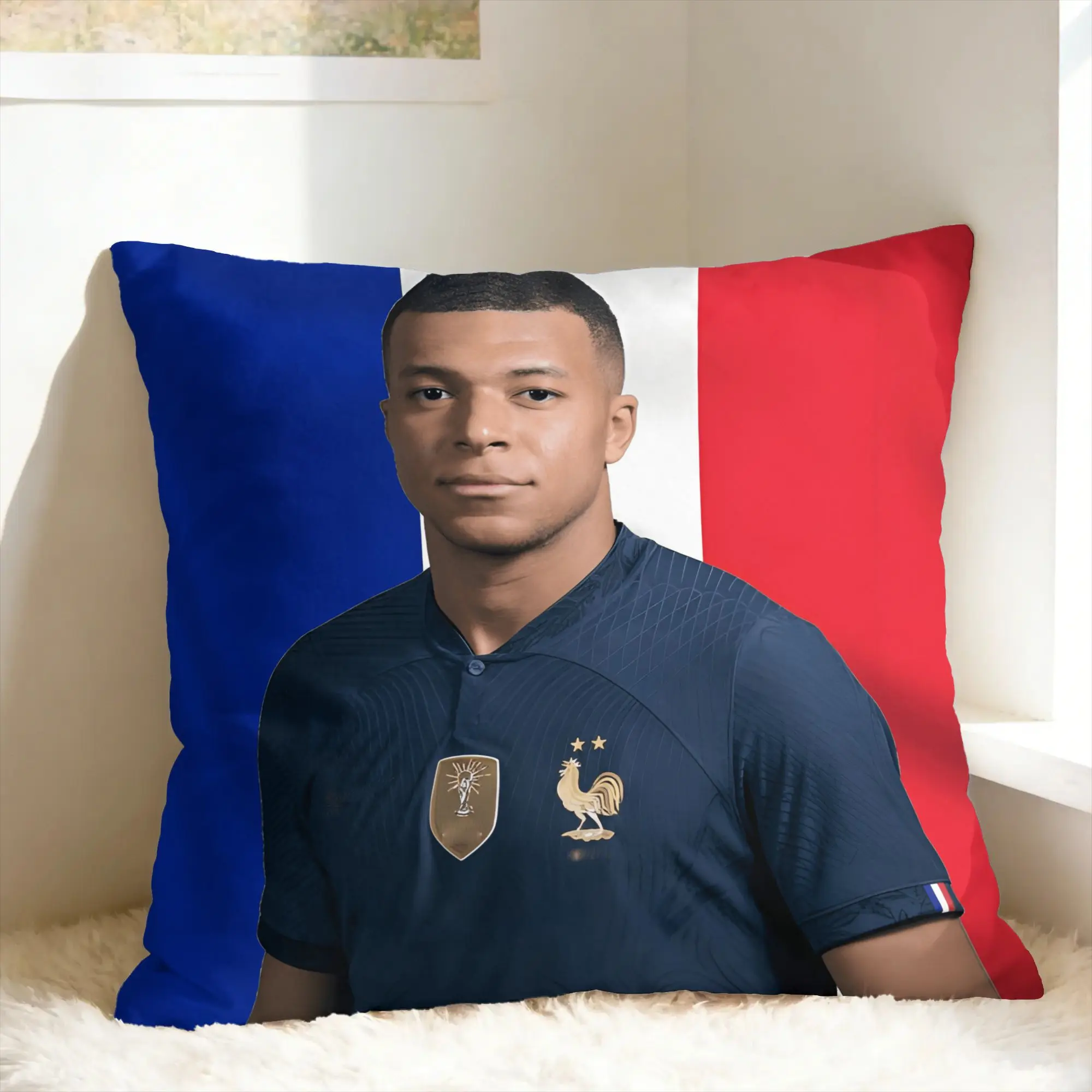 Pillow Cover Mbappe Dictador Football 2026 france Kawaii Pillow Case For Sofa Home Decor Pillowcases