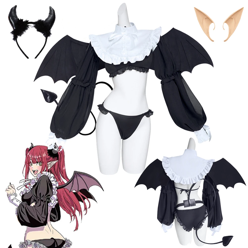 

Дьявол Китагава Марин Косплей Фэнтези Одежда Аниме My Darling of Dress Up Костюм Маскировка Взрослых Женщин Ролевая Игра Вечеринка Наряды