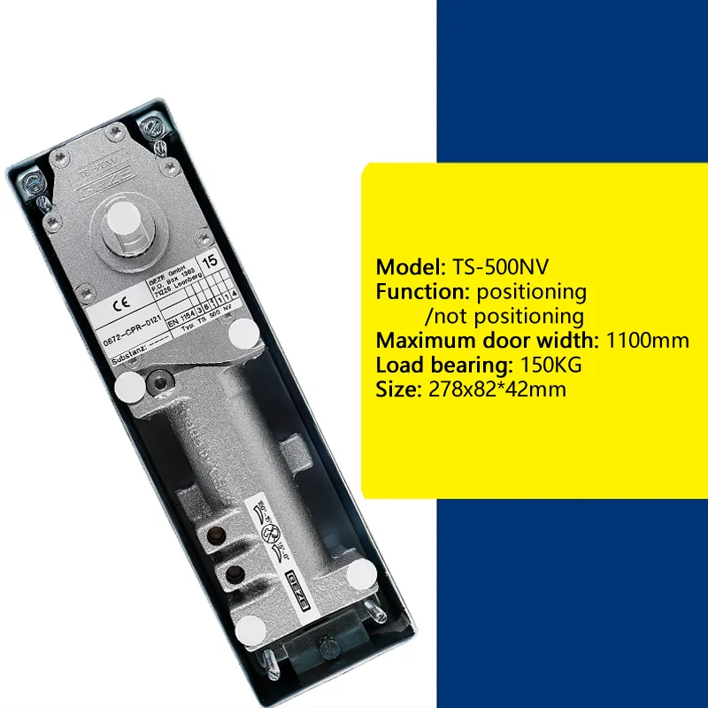 GEZE German Gezer floor spring 500NV glass door framed floor spring positioning non-positioning 150KG genuine