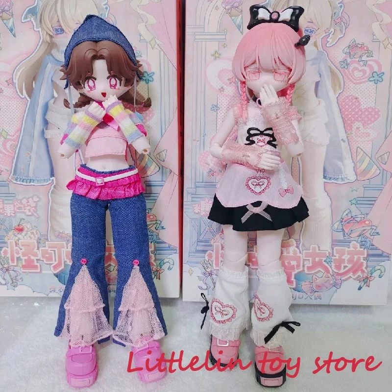 

Official Candy Pocket Monster Cute Girl Bjd Blind Box 1/6 Mobile Doll Toys Ornament Bonbongalaxy Mjd Mystery Box Girl'S Gift