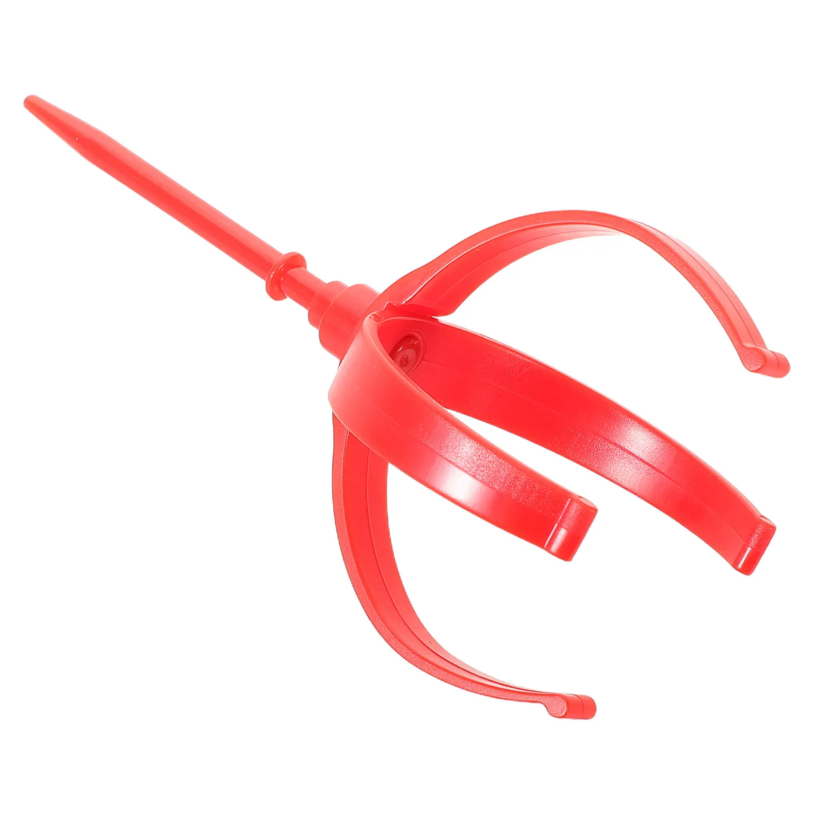 

1PC Golf Picker Clamp Holder Retriever Sturdy Wear Resistant Portable Quick Release for Practice Play Training Red
