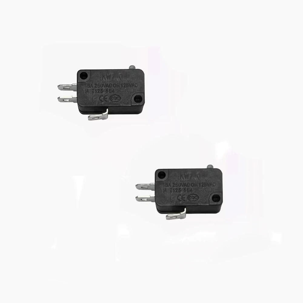 2pcs 2/3-Foot Door Control Limit Switch 16A Silver Contact Micro-switch for Galanz Microwave Repair Parts