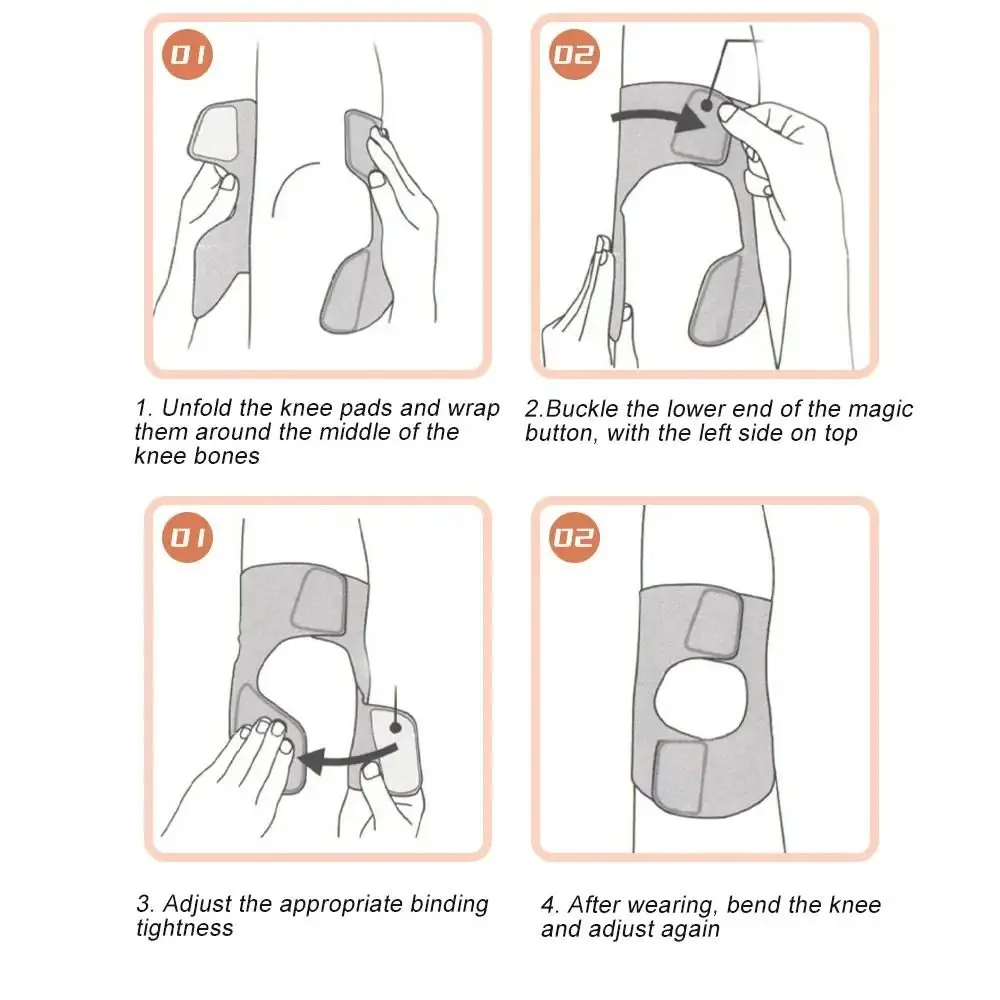 منصات الركبة دنة عالية الجودة مرنة الباردة واقية الركبة منصات دعم والعتاد الواقية