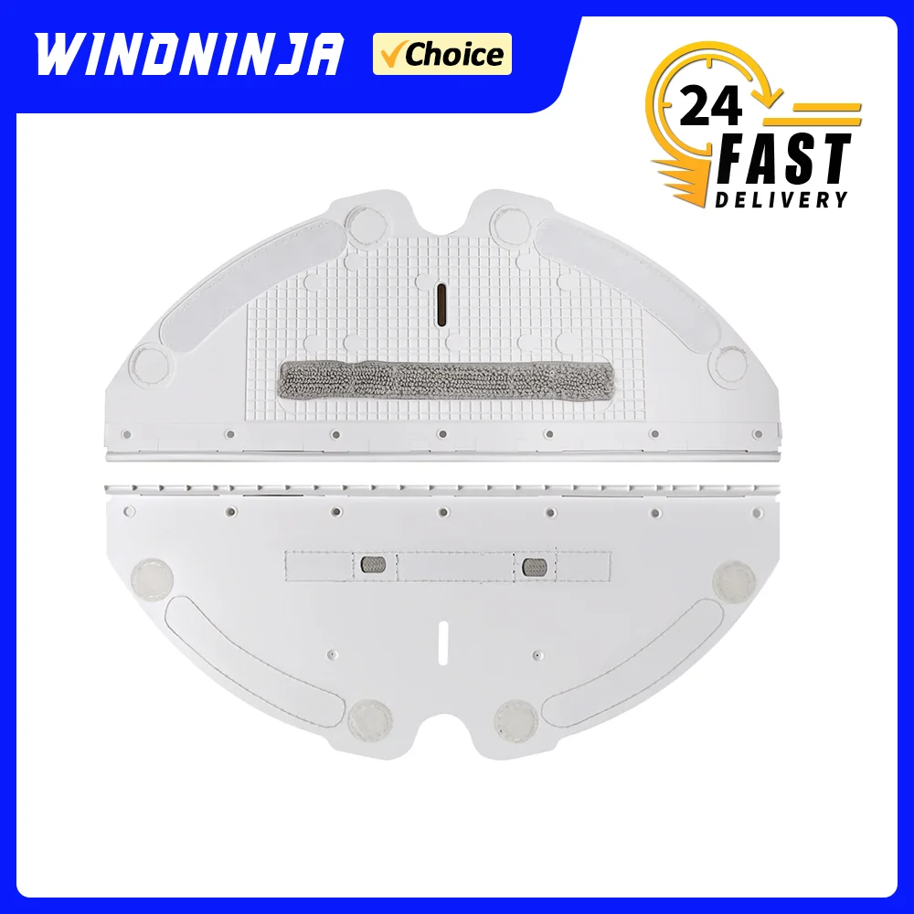 Mopp-Tuchhalterung für Xiaomi Roborock S51 S52 S53 S54 S55 S5 S5MAX S6 T4 T6 T7PRO Staubsauger – Langlebige Anti-Sturz-Halterung