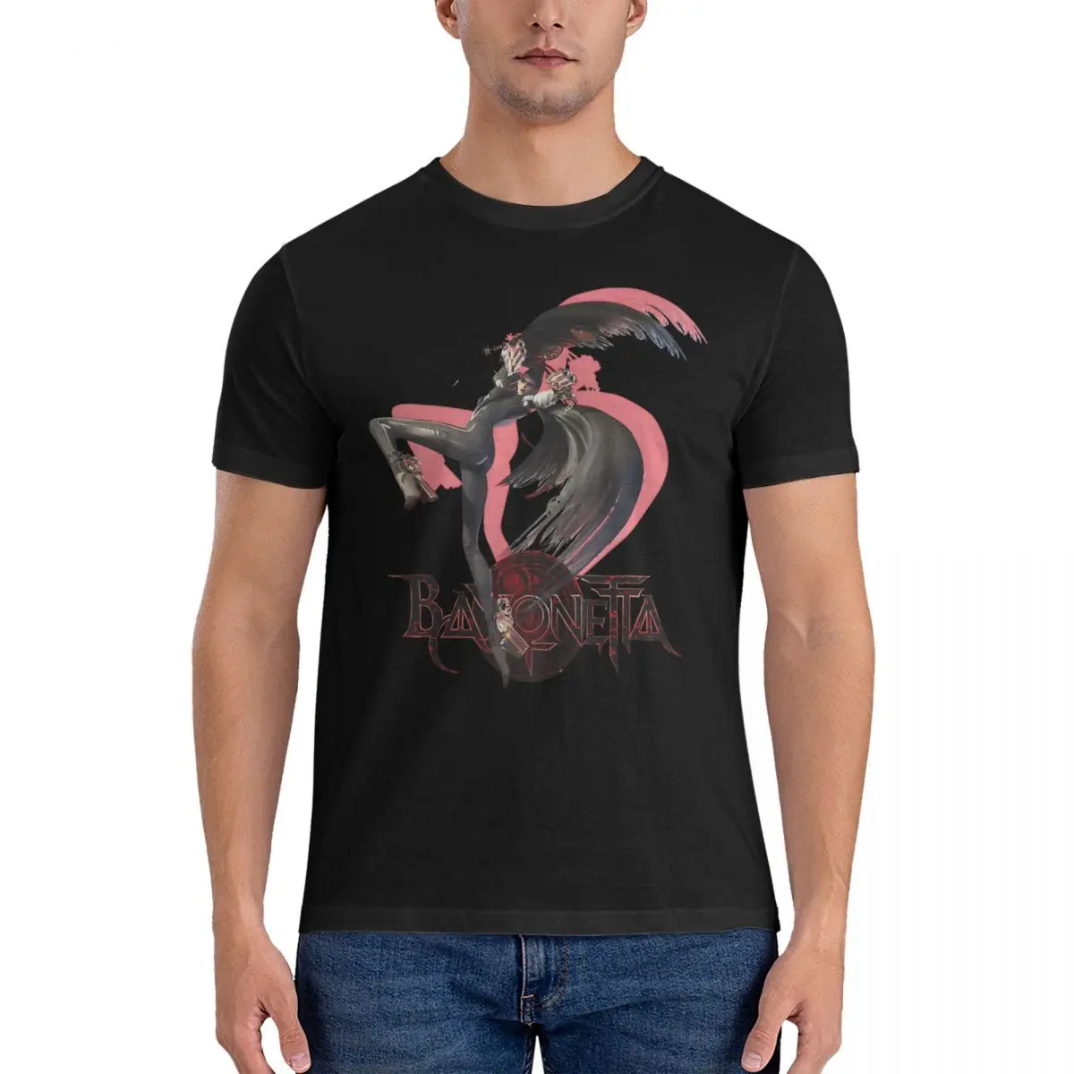 Hack And Slash Video Game Developed By Platinumgames The Left Eye Cool Gifts T Shirt Men 100% Cotton Humorous T-Shirt