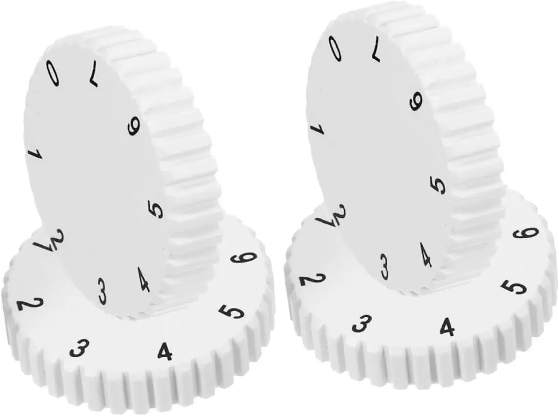 Interruptor de Control  Temperatura para Refrigerador, 7 Posiciones, Tapa  Plástico Ajustable para Eje  6 mm y Diámetro Ex
