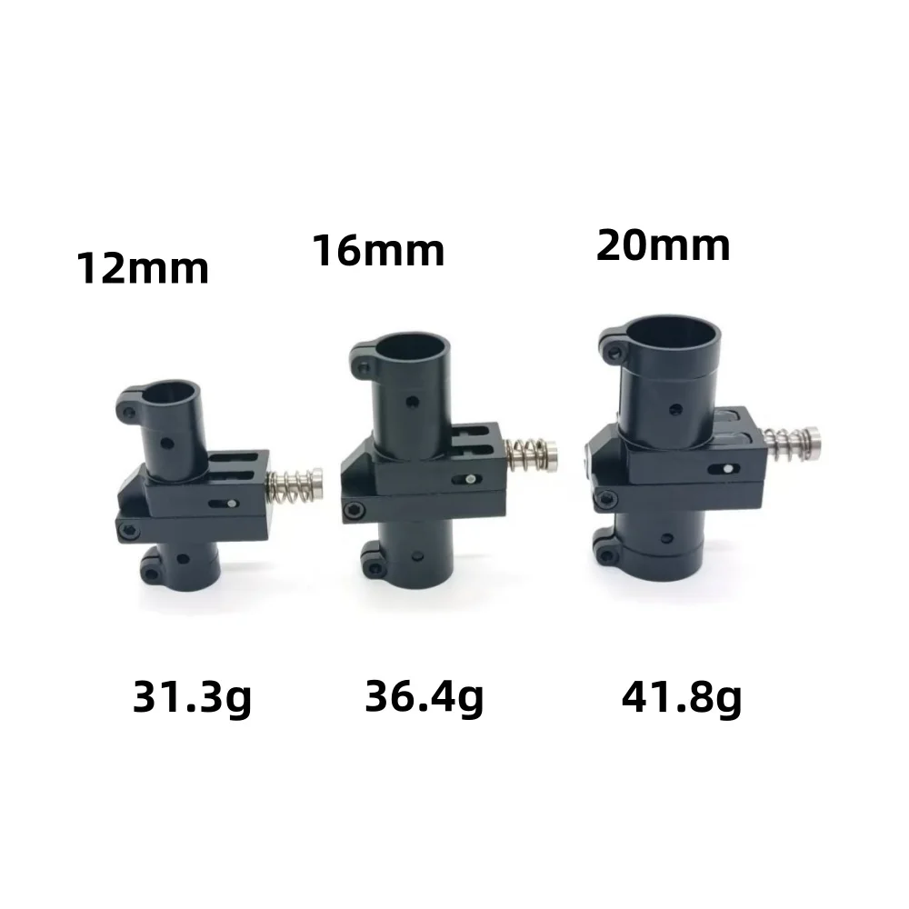 D20mm 25ミリメートル30ミリメートル水平折りたたみジョイントカーボンチューブを固定するクリップ農業用ドローンquadcopter植物保護uav