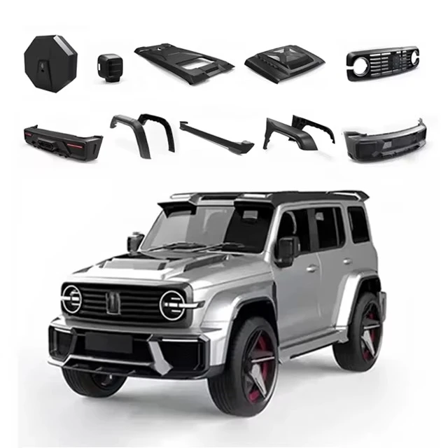 Hot selling：Factory Direct Body Kit Upgrade Modification Accessories Grill Hood Bumper Mars City Body Kit