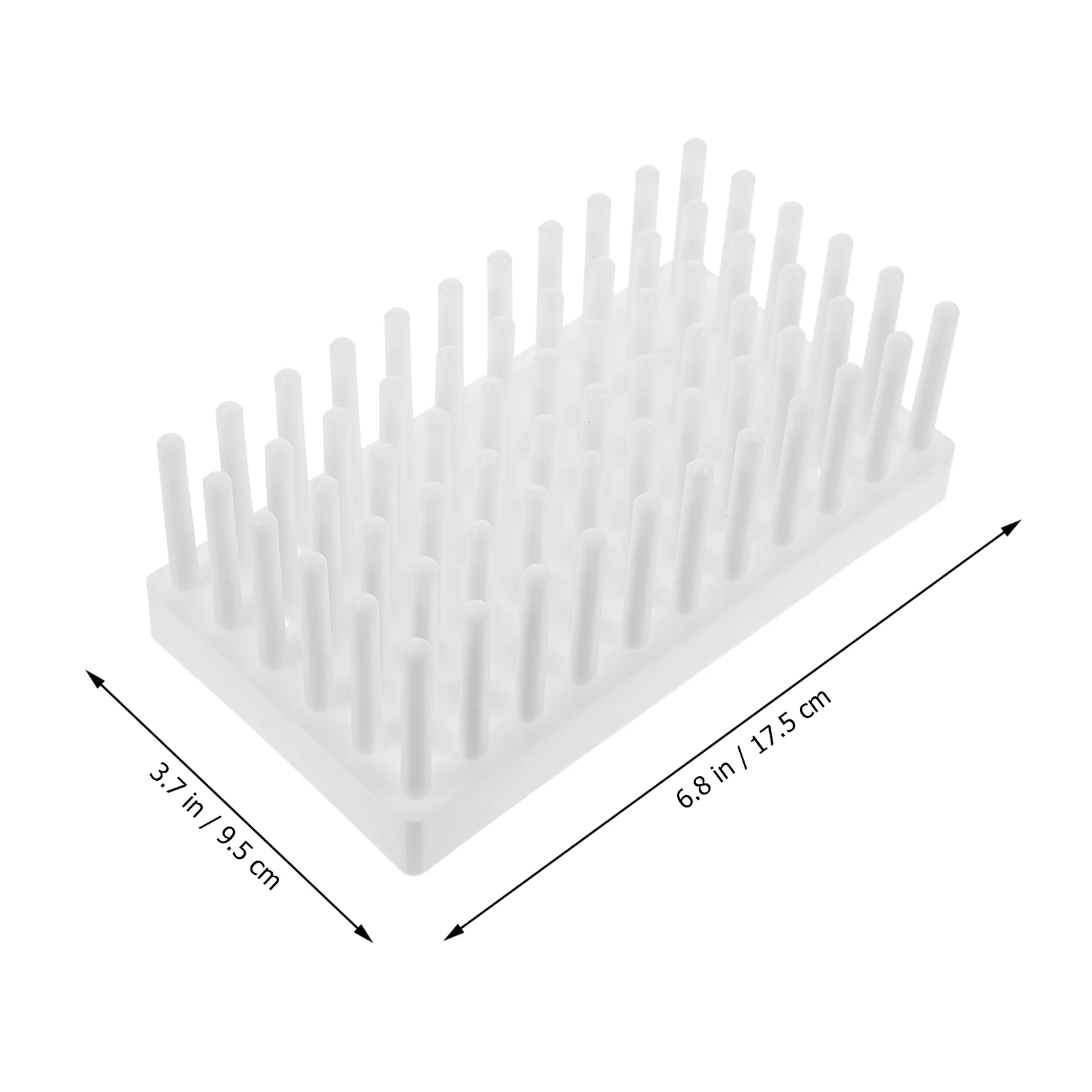 Test Tube Rack Centrifuge Organizer Drying Laboratory Tool Peg Bracket Stand Shelf Polypropylene Holder