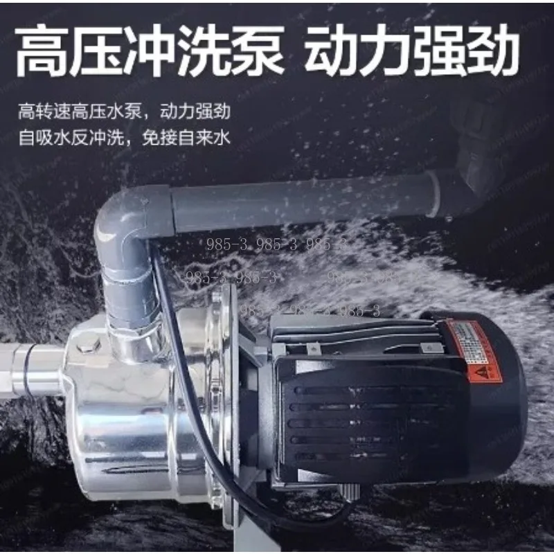 Koi Biological Filtration System, Fish Pond Water Treatment, High Efficiency Micro Drum Filter