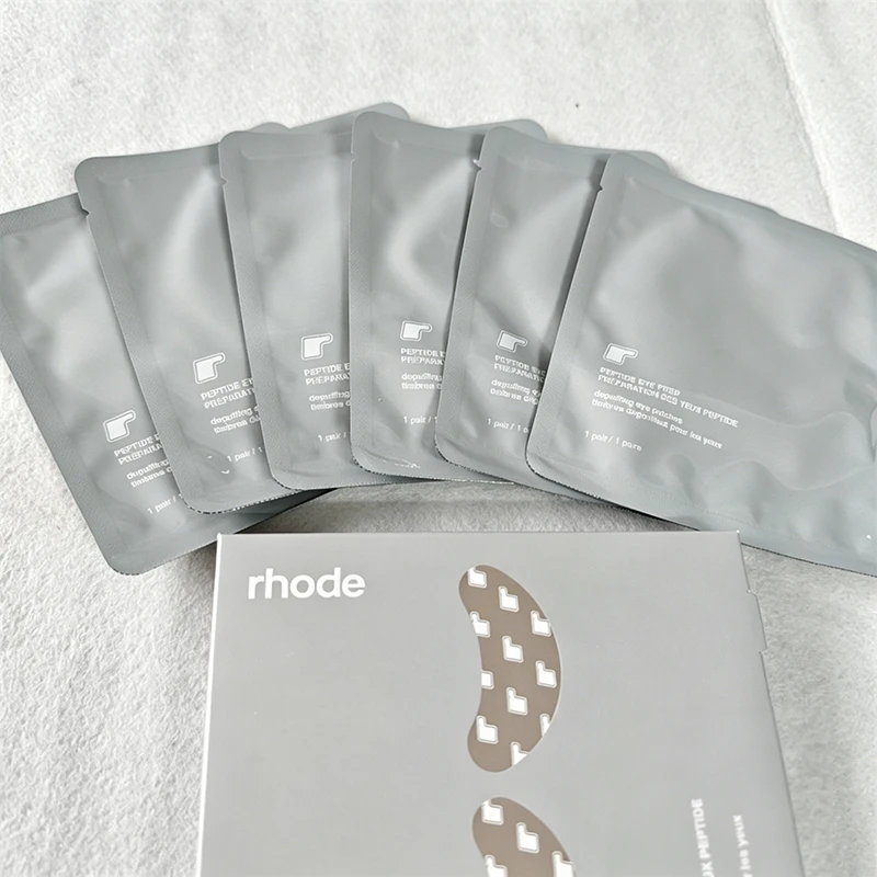 Rhode Limited Edition Lipgloss Gesichts-Pickelpflaster Koffein-Creme-Maske Bananenschalen-Augenpflaster Feuchtigkeitsbehandlung