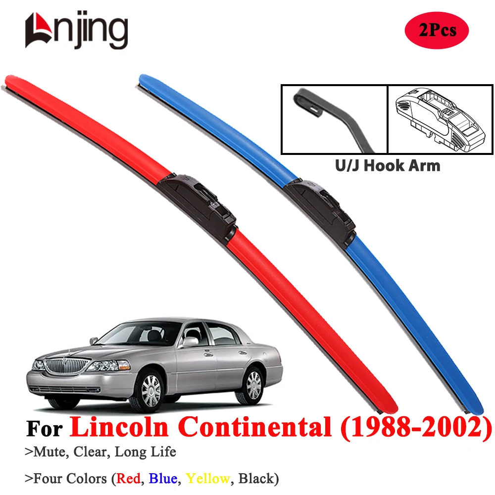

LNJING Wiper Blades For Lincoln Continental 1988-2002