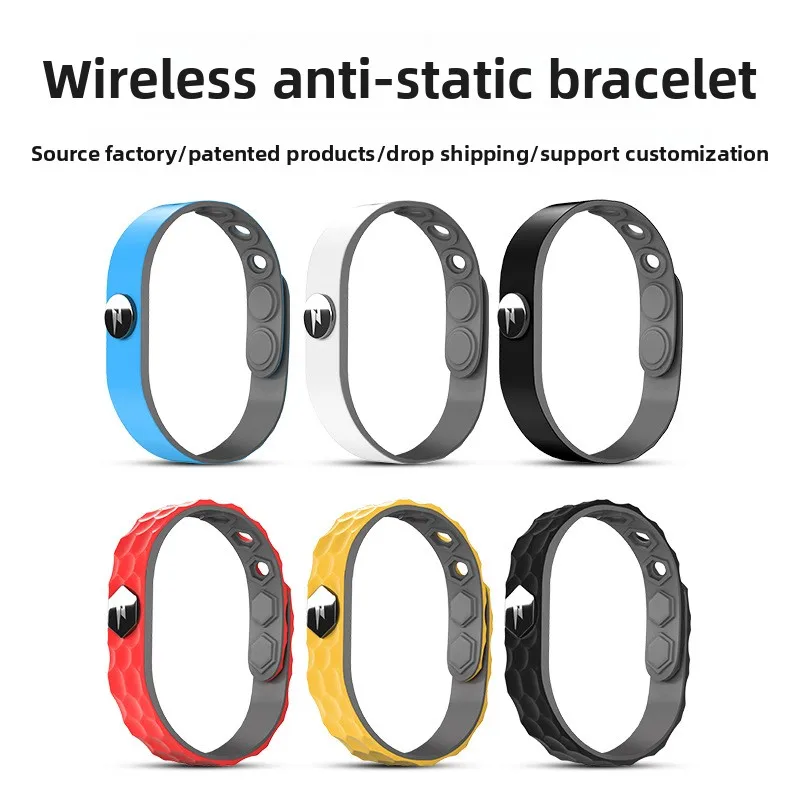 Negative Ion Anti Static Wireless Bracelet Eliminate Human Body Static Car Winter Fashion Wrist Band
