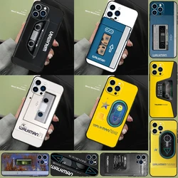 Walkman For iPhone 15 13 14 16 Pro Max XS XR X Case For iPhone 15 11 12 14 16 Pro Max Plus 13 Mini Cover