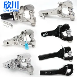 automobile rear stainless steel trailer hook Tomahawk tiger hook traction American 2-inch integrated axe hook