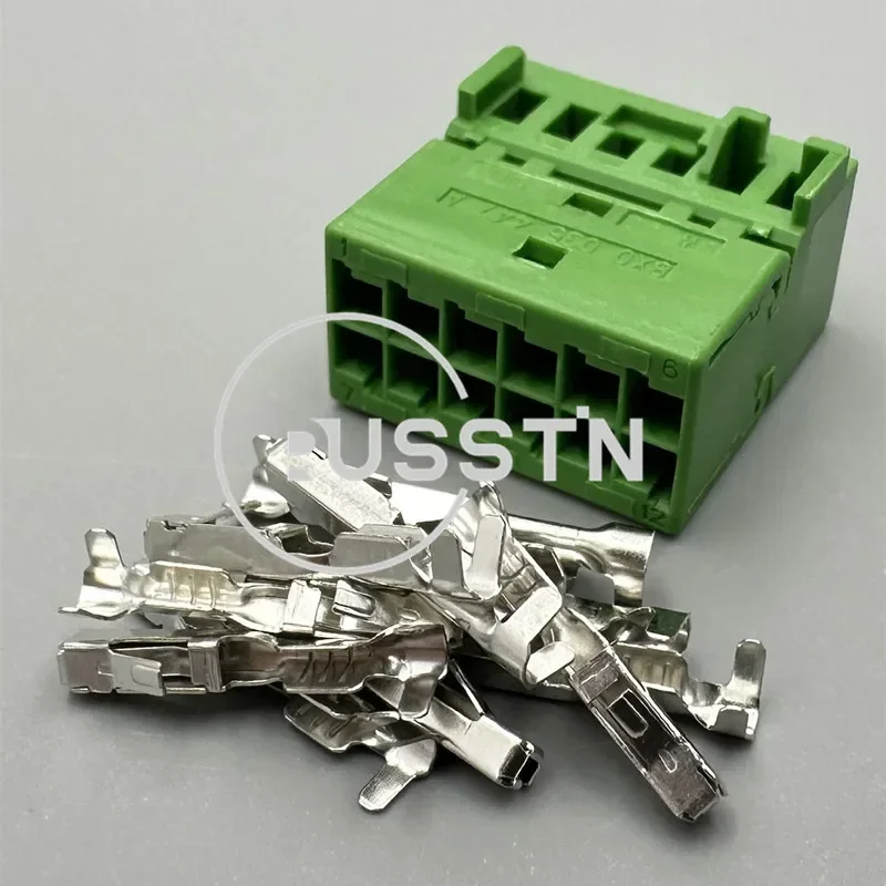 1 Set 12 Pin Car Wire Harness Unsealed Socket AC Assembly 1564491-2 Automotive Accessories 8X0035447A 8X0 035 447 A