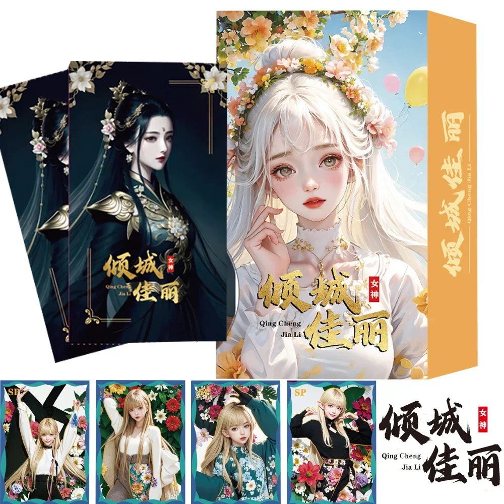 

Wholesale Goddess Story Card Collection Anime Games Beauty Daily Life Youth Academy Style Exquisite Card Children Christmas Gift