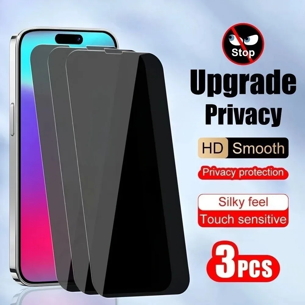 3Pcs Anti Spy Scree… - image