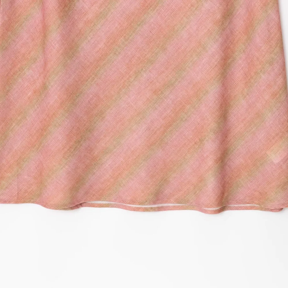 Dames linnen gemengd midi rok midden taille trekkoord riem A-lijn onderkant zomer nieuwe modieuze halve lengte rok