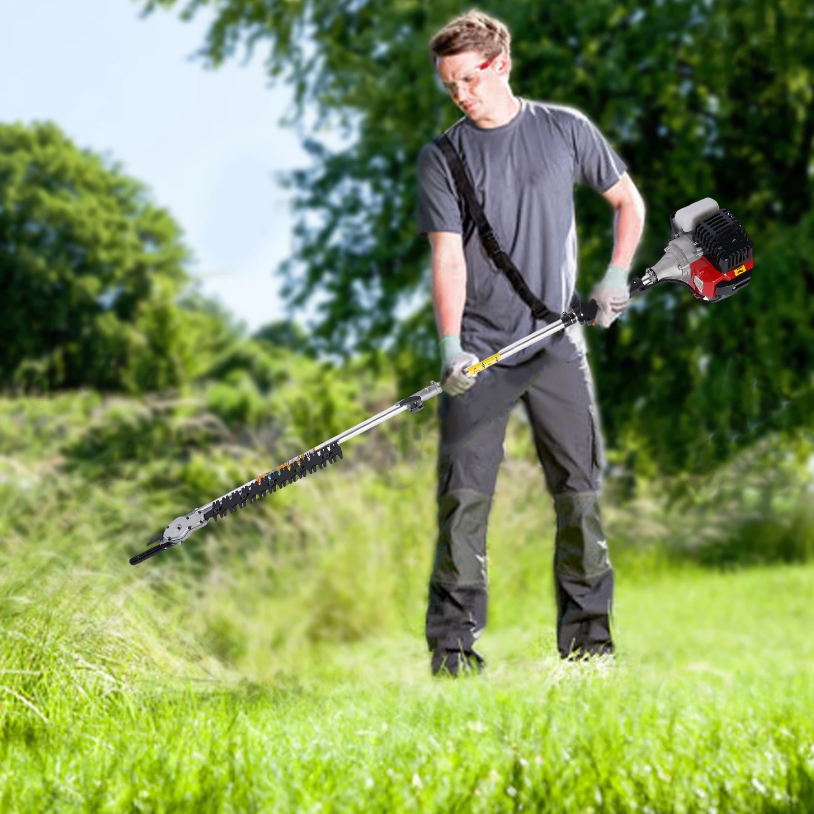 Multi-Functional Mower and Irrigator, 52CC, Two-Stroke Engine