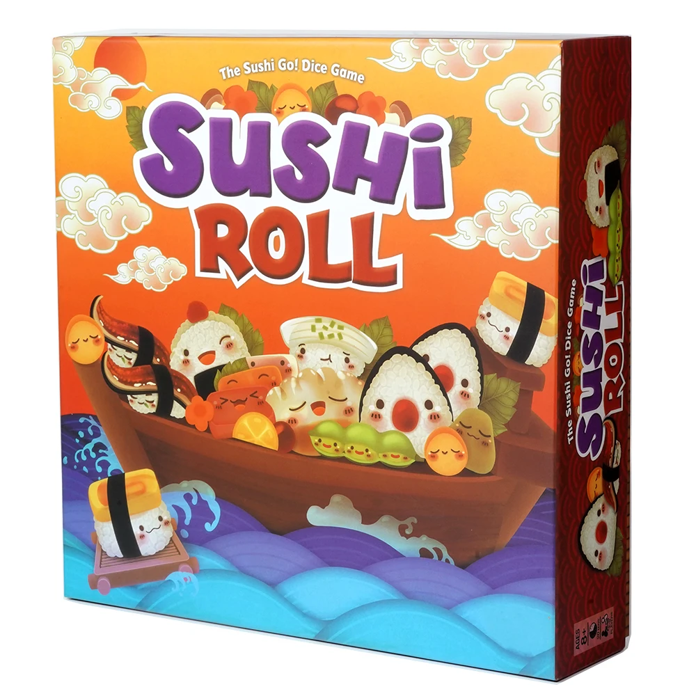 Gamewright Sushi Roll Board Game The Sushi Go! Dice Game Multi colored