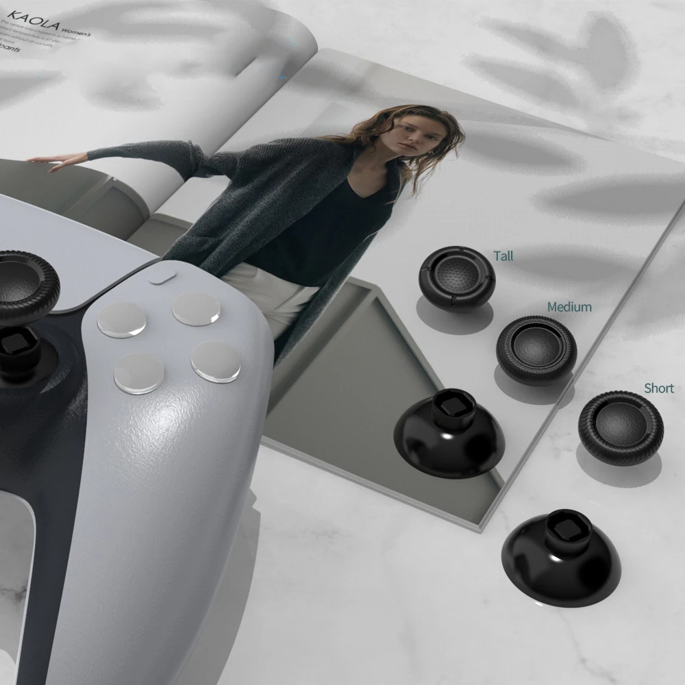 Replacement Controller Analog Thumbstick Thumb Stick Mushroom Grip Cap Cover for PS4 Pro Slim/PS5/Switch PRO/XBOX series