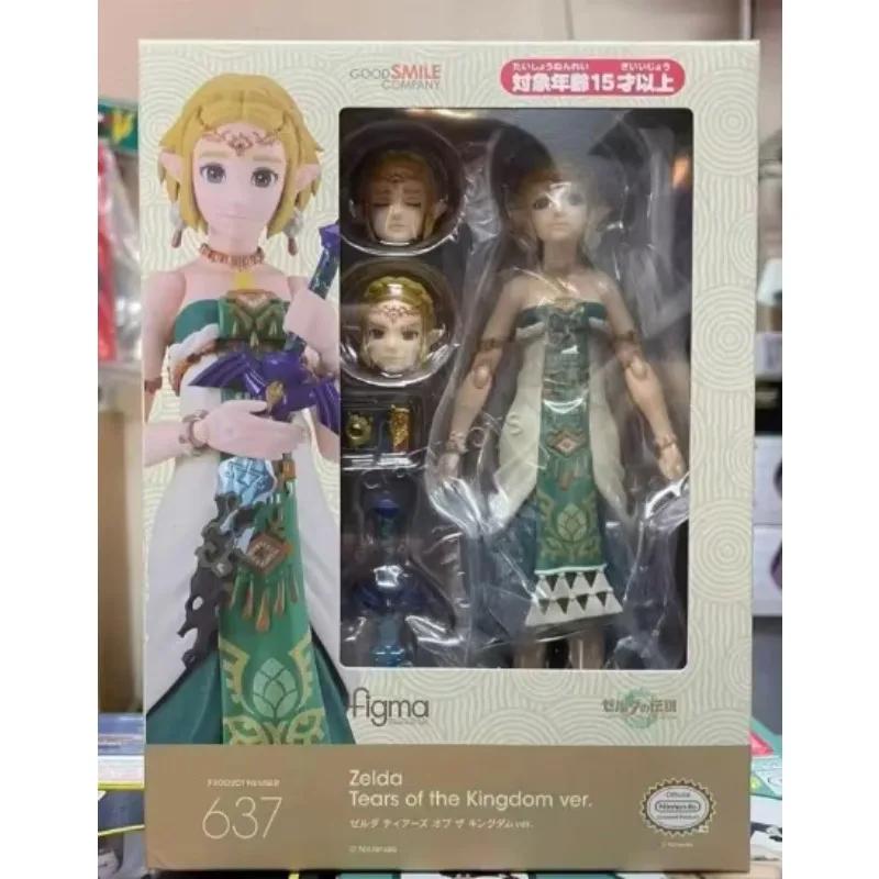 【In Stock】Figma 637 The Legend of Zelda Tears of the Kingdom Princess Zelda Collectible Action Figure Toy - view 2