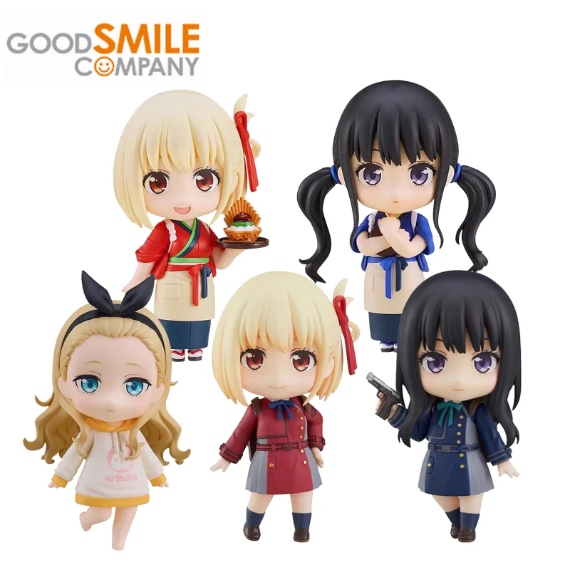 Good Smile Original Nendoroid Lycoris Recoil Nishikigi Chisato Inoue Takina Kurumi Anime Action Figures Toys For Kids Gift Model