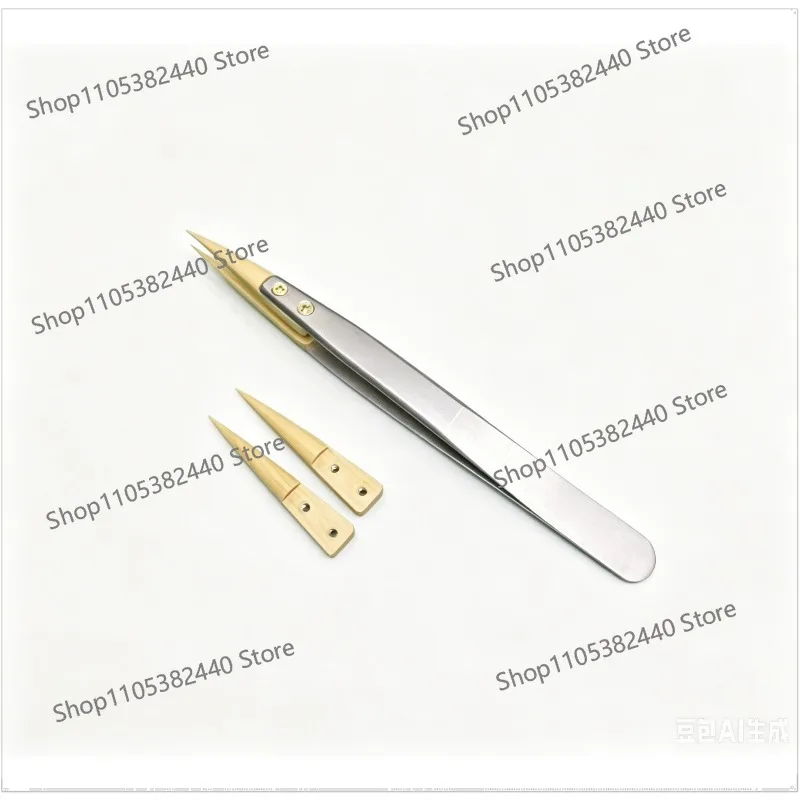 Precision Anti-magnetic Pointed Tweezers Watch Repair Accessory