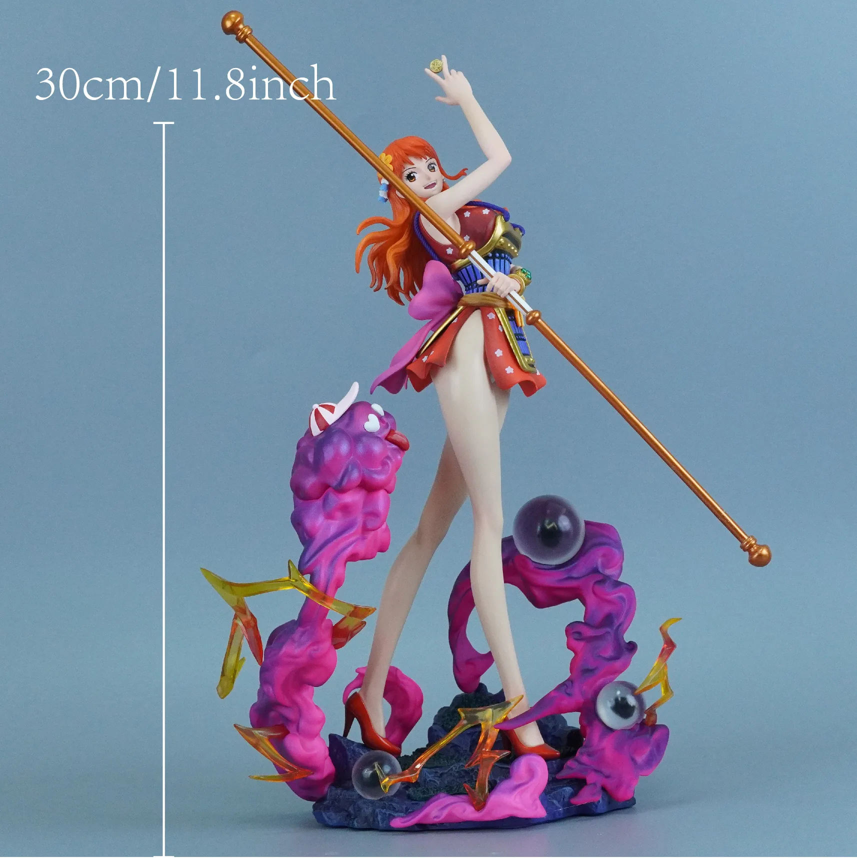 30 cm 11.8 pouces Anime Nami figurines d'action Pvc Statue bureau ornement Collection Statue modèle décoration salle bureau jouets cadeaux