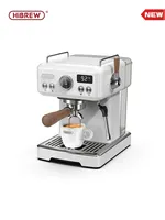 HiBREW – semi-automatic espresso machine, DIY function, 20 bar press, cappuccino and latte H10plus temperature adjustable