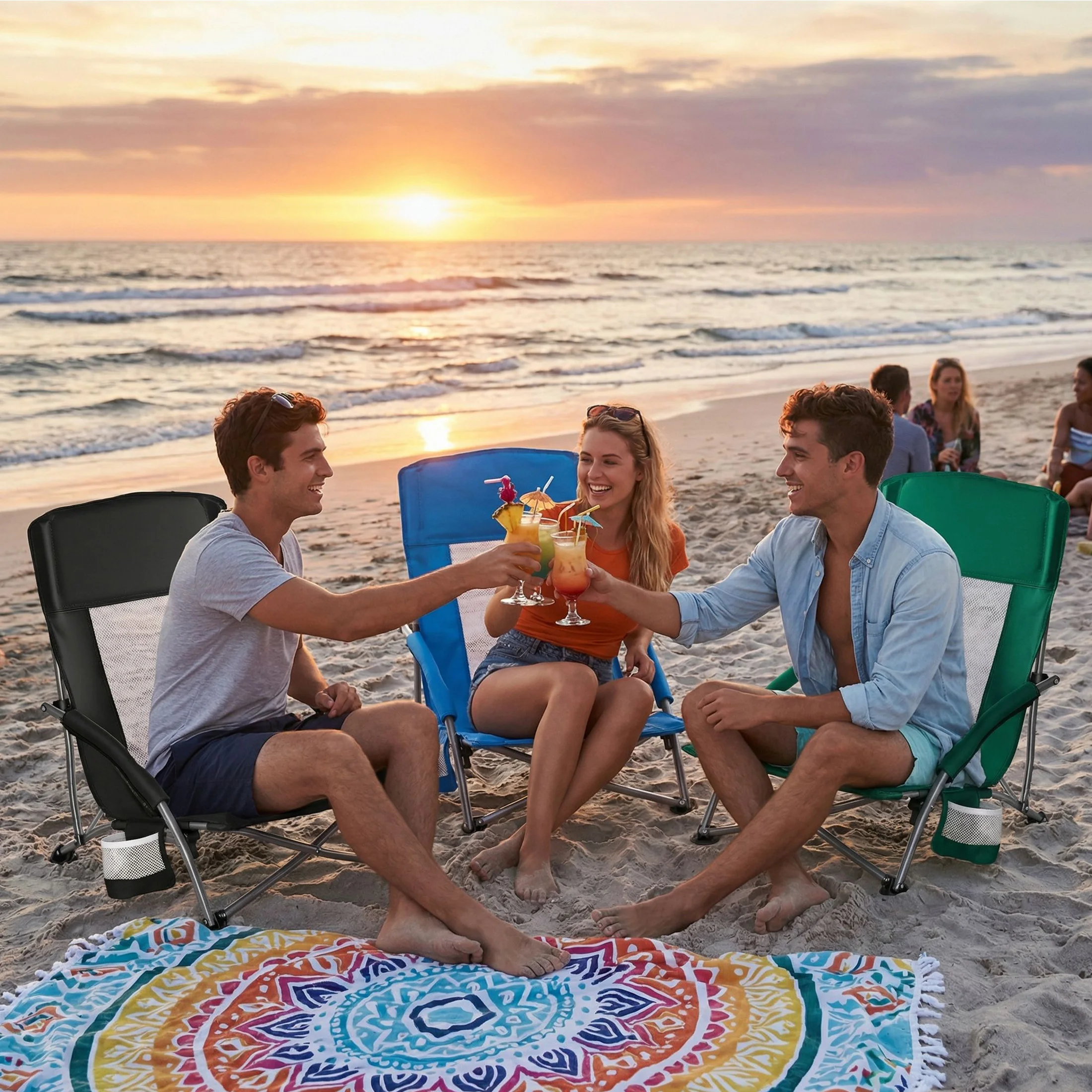 low beach chair design