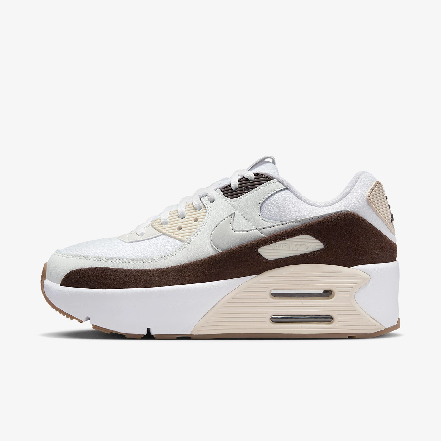 

Nike Authentic AIR MAX 90 LV8 Women's Cushioned Thick Sole Sports Shoes FD4328-102