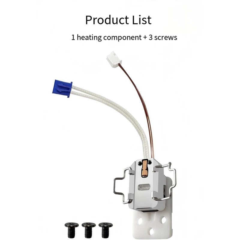 Heating Assembly for S1 Max Ceramic Zirconia Heat Insulation Block Heating Component [No.3 Elnic]