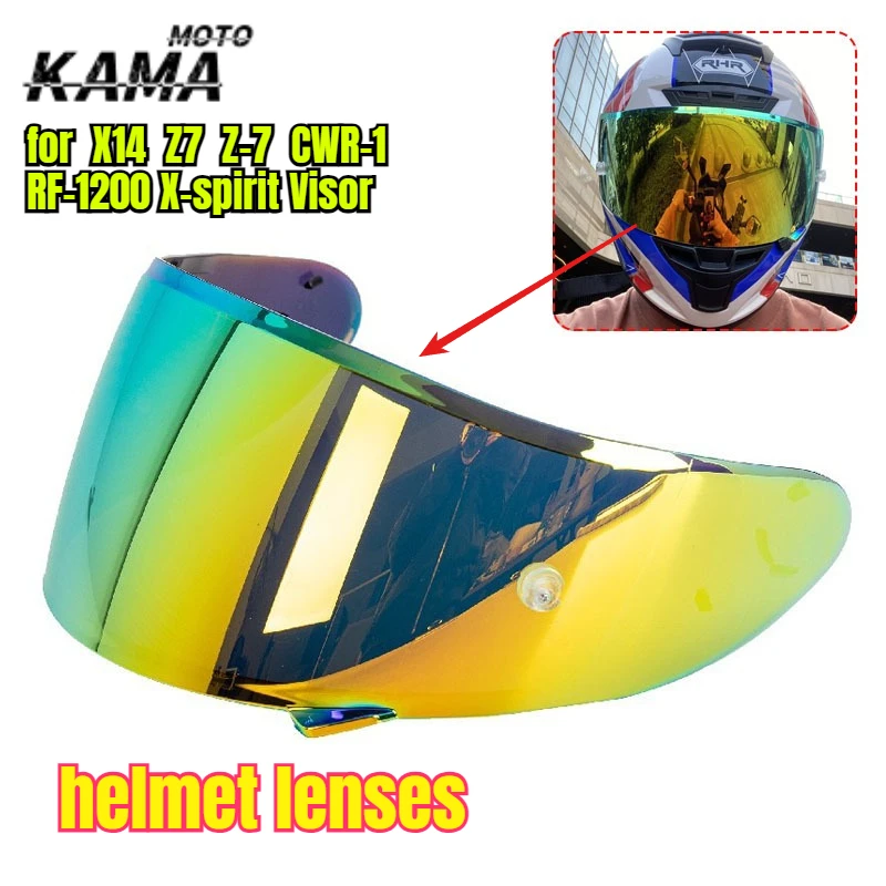 

Helmet Visor for X-FOURTEEN Helmet Shield CRW-F Motorcycle Helmets Night Vision Visor Lens Case for X14 Helmet Lens Windshield
