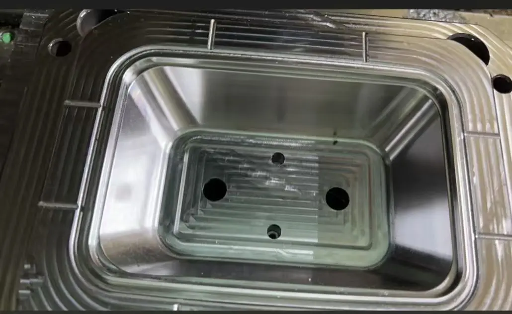 Custom CNC Machined Injection Mold Cavity & Core with Mirror Polishing