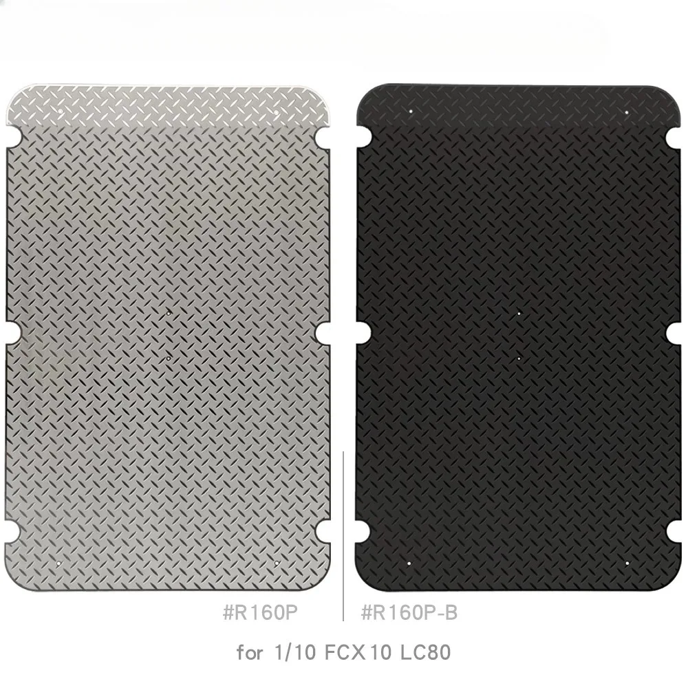 1pcs Metal Roof Luggage Rack base Plate for 1/10 FMS FCX10 LC80 Accessories