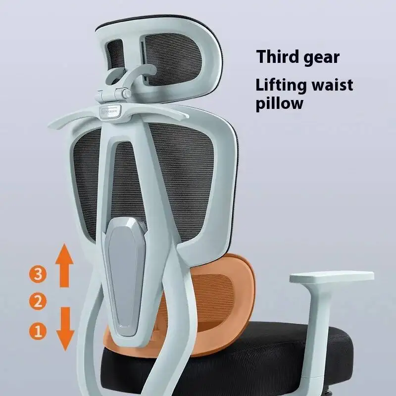 Ergonomic Computer Chair Sponge 6D Ultra Ledax Mesh Liftable Breathable 155° Rear Tilt Sedia Ergonomica Office Furniture