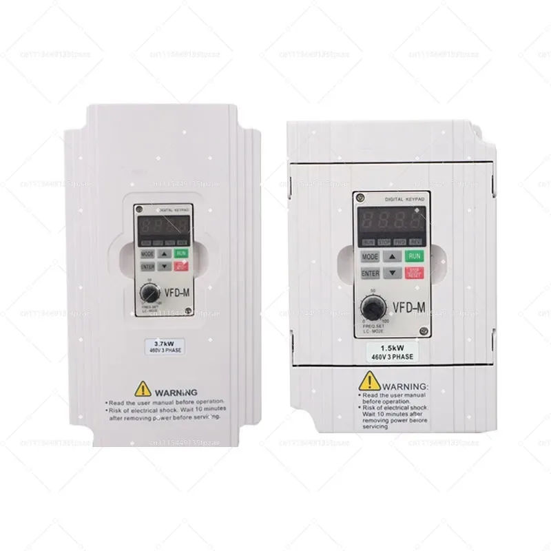 220V 380V Variable Speed Inverter 0.4/0.75/1.5/2.2KW Motor Frequency Conversion Controller