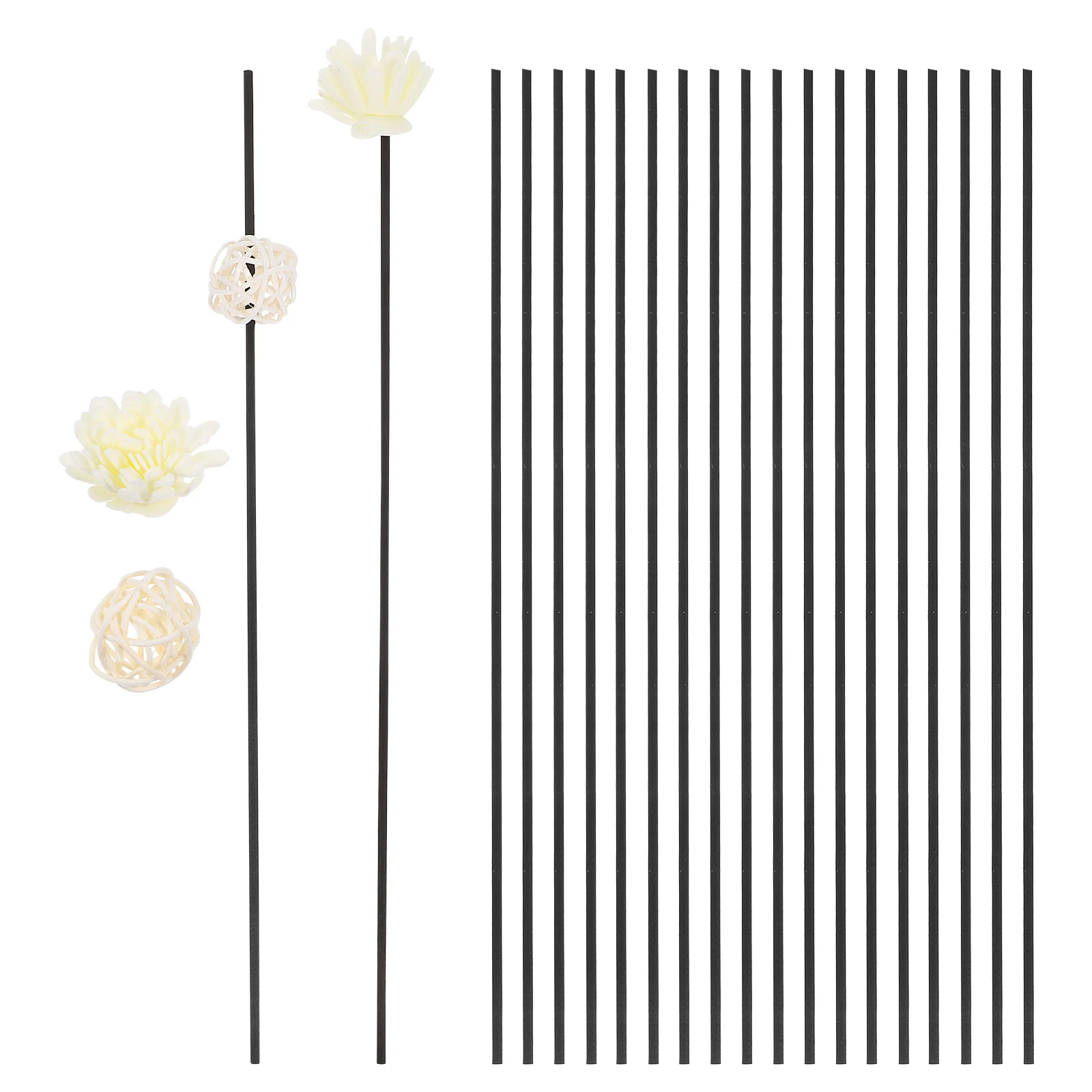 

1Set Aromatic Diffuser Sticks Fragrance Long Lasting Scent for Bedrooms Living Rooms Offices Easy to Use