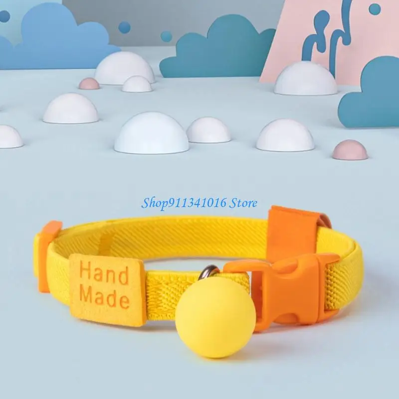 

Stretchy Pet Collar for Small Dogs & Cats Comfortable Lightweight Multi Color