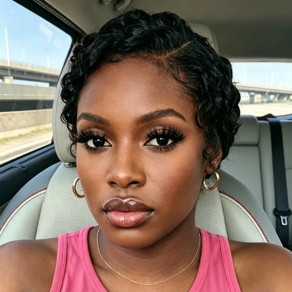 150-density-wavy-13x4-frontal-lace-pixie-wig-for-women-natural-black-color-pixie-cut-short-human-hair-wigs