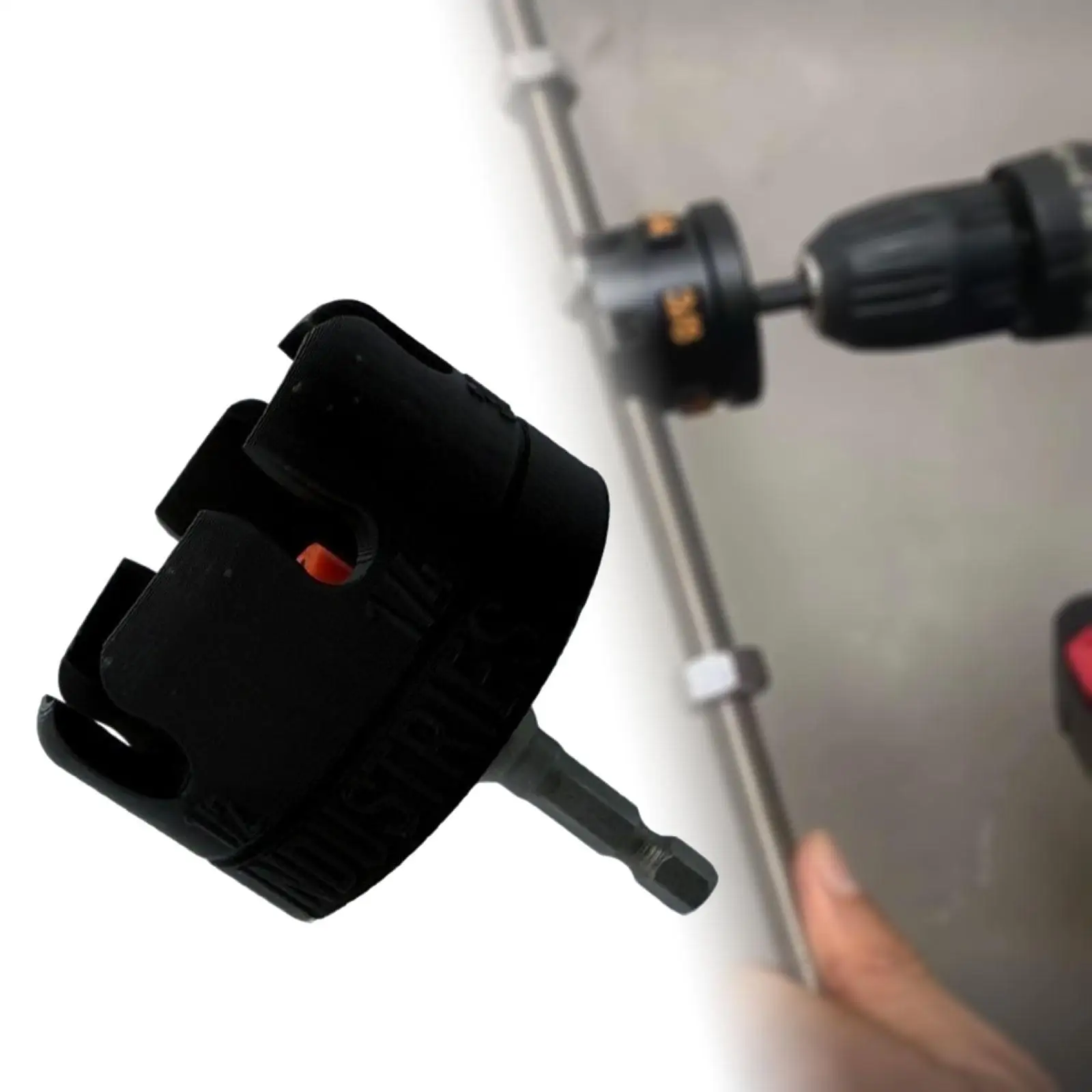 

Насадка для дрели с гайкой-молнией Компактная гайка с шестигранным хвостовиком для автоматического обслуживания, профессионального подрядчика, сантехника электрика