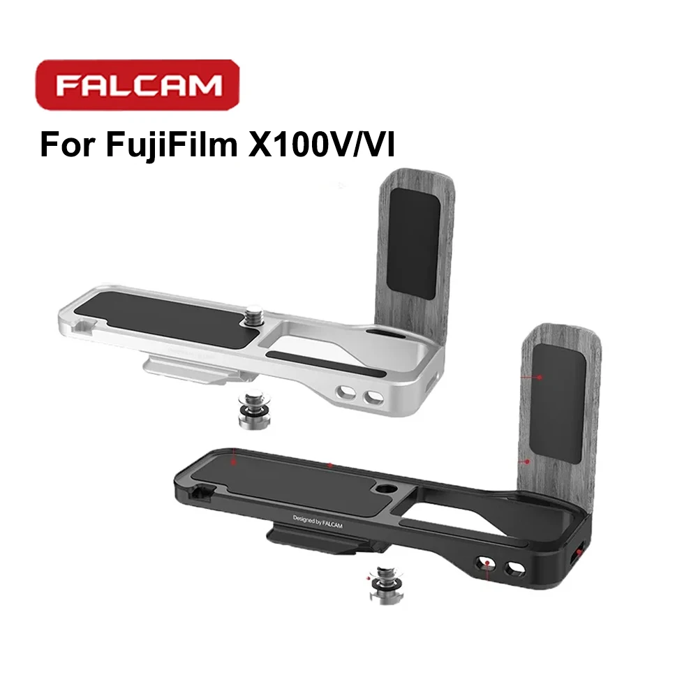 FALCAM F22 C00A4305/C00A4305W Quick Release Plate Base Camera Handle Grip For FujiFilm X100V/VI Camera Rabbit Cage Board