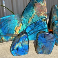 1pc Labradorite Decoration, labradorite raw slab Labradorite multi slab, Labradorite Crystal, Rare Large Flashy Rainbow Polished