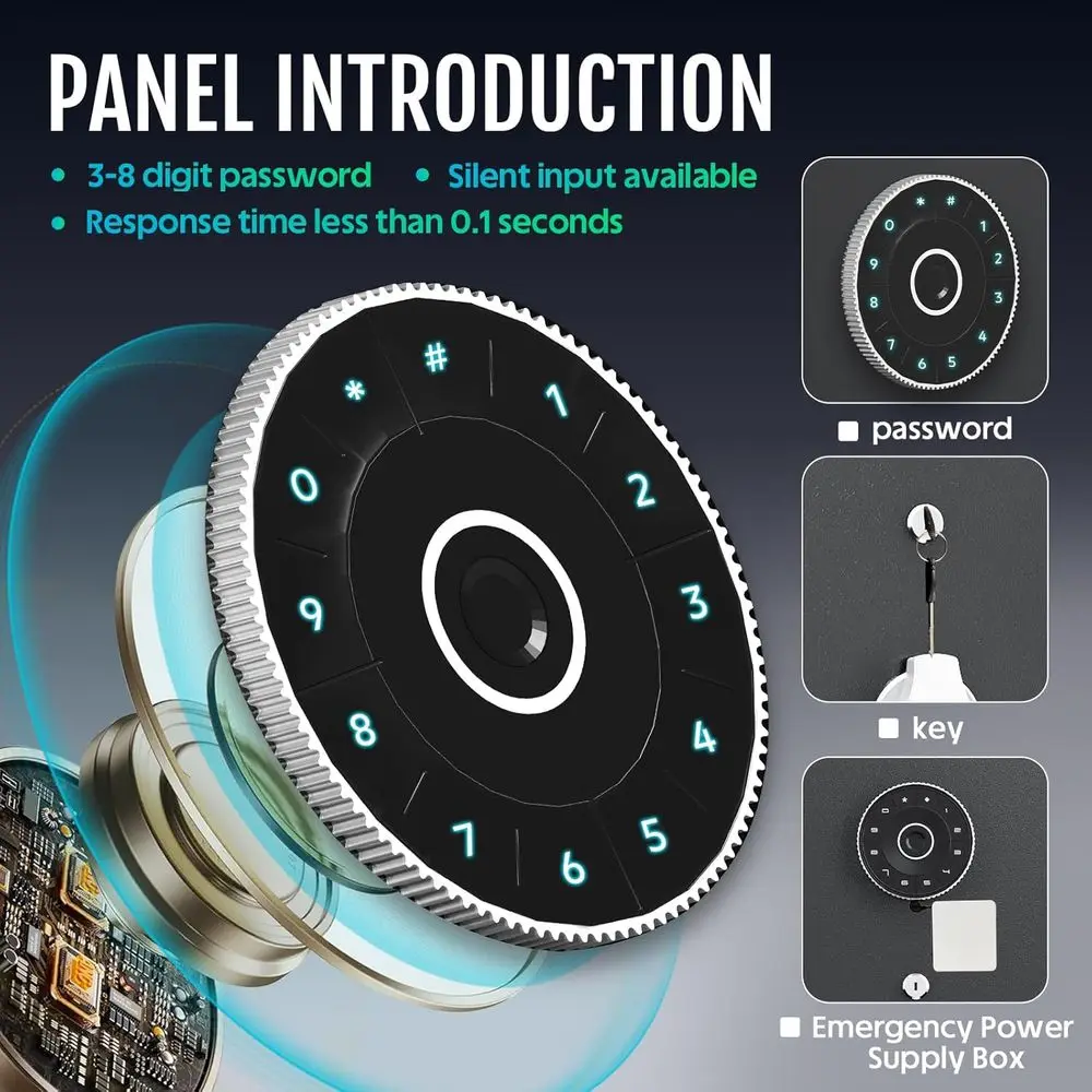 Secure Storage for Firearms: Rifle and Pistol Safe with Adjustable Racks for AR15 and More