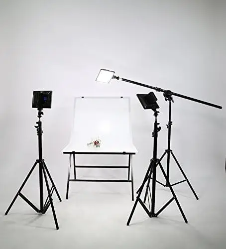VILTROX L116T LED Photography Light Kit NP-F550 Battery 3300K-5600K Super Thin LED Key Light Panel Video Live Streaming