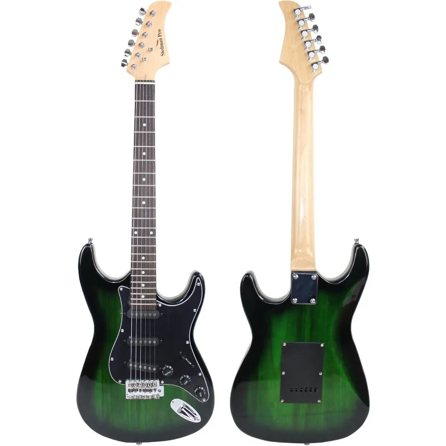 EG39-TGRB-10W جيتار كهربائي من سلسلة المبتدئين مع كابل حزام علبة كابو يختار موالف إلكتروني سلسلة اللفاف والقماش البولندي